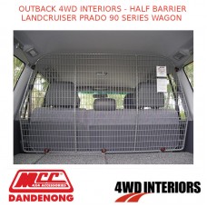 OUTBACK 4WD INTERIORS - HALF BARRIER LANDCRUISER PRADO 90 SERIES WAGON 